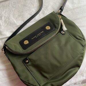 Marc Jacobs Dark Green Crossbody Bag